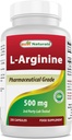 Otoritas terbaik L-Arginine 500mg 250 Capsules - Farmasi Tingkat L Arginine suplemen mempromosikan nitrat oksida synthesis