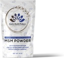 Bubuk MSM (MethylSulfonymetana) Bubuk MSM Murni Mendukung Rambut Skin Nails, Fleksibilitas, Detoksifikasi, Akselerasi Energi, 2lb 1 Pack