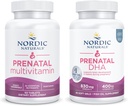 Nordic Nacials New Mom Bundle - Prenatal Multivitamin Tablet, Prenatal DHA