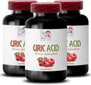 kurangi asam urat cepat - URIC ACID - kurangi asam urat alami, pil cranberry untuk wanita, ekstrak cranberry, suplemen untuk pria, jus delima, suplemen buah delima 3Bot 180Cap