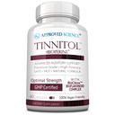 Disetujui Ilmu Tinnitol-Tinnitus Dukungan Suplemen - Kemudahan Dering di The Ears-Boost Inner Ear Kesehatan - 60 Kapsul-Dibuat di Amerika Serikat