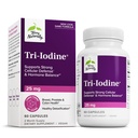 Terry Tentu Tri- Iodin - Tambahan Dieter untuk Dukungan Kesehatan Breast & Prostate - Bantuan Fungsi Thyroid Sehat - 25 mg, 60 Kapsul