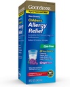 GoodSense Children 's Allergy Medicine, 24 Hour Loratadine Oral Solution 5 mg / 5 mL, Dye- Free, Non-Drowsy Antihistamin, Grape Flavor, Ages 2 dan Older, 8 oz