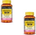 Mason Vitamin Slow Rilis Iron Compare kepada The Active Ingrediens in Slow Fe, 1-Ounce (Pack of 2)