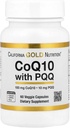 Danau Avenue Nutrition CoQ10 dengan PQQ, 100 mg, 60 Veggie Capsules