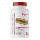 Nuklir Metabolik Ashwagandha 2200 mg Dibuat dengan bubuk Ashwaganda Organik dan Pepper Hitam Ekstrak, 90 Vegan Capusles