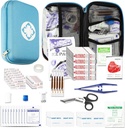 Car- Home Survival First- Aid Kit Emergency- Kit - Blue 273Piece Equipment Travel Supplies First Aid Set Home Esenitials Camping Hiking YIDERBO