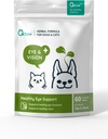 Holistik, All Natural Herbal Formula Eye and Vision Supplement for Dogs & Cats - Keeves The Health & Fungsi of Eyes.