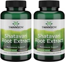 Swanson Shatavari Ayurvedic Women Reperemenator 500 Juta 120 Capsules (2 Pack)