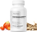 Ashwagandha untuk Suplemen Perempuan Capsules Vegan Stress Relief Ammune Supplemen Balanced Energy Levels dan Mood Organic
