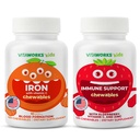 Anak Besi 10mg + Vitamin C Chewables + Elderberry + Zinc + C Chewables Bundle