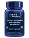 Ekspresi Hidup Cruciferous Vegetable Extract & Resveratrol, Brokoli, Cabbage, resveratrol, Supports Cellular Protection, Gluten- Free, Non-GMO, Vegetarian, 60 Capsules