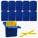 (80 Pcs) Starkey Mendengar Clear Mendengar Aid Wax Pengawal Filter, Starkey Wax Guard untuk Mendengar Aids Accessories, Hearing Aid Supplies Kit, Penggantian Bagian Ear Membersihkan Alat 10 Packs