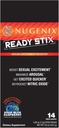Nugenix Ready Stix - Nitric Oxide Booster, Meningkatkan Vitalitas dan Drive, Nitric Oxide Suplemen Pria - 14ct