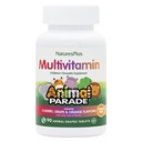 NaturesPlus Parade Hewan Sugar- Free Children 's Multivitamin - Diurutkan Cherry, Grape & Orange Flavors - Paket 2, 90 Tewable Tablet - 90 Total Pelayan