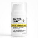 ECZEMA HONEY Konsentrat Cream Wajah Renewal Waktu Malam - Produk Perawatan Skin Anti Beraroma - Moisturizer Wajah Unscented untuk Eczema, Dry & Sensitive Skin (1.7 Oz)