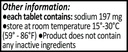 Sodium Chloride Tablet 500 mg (0.5 gram), USP Normal Salt Tablet - 200 tablet oleh Farmasi CitraGen, Inc.