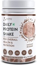 Daily Protein Shake 118 kcal Calories, 25 Vitamin -Serving -40 - untuk Pria & Women Chocolate Milk Shake Flavor untuk 400Gm