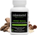 Appetite Suppresan untuk Weight Los - Vegan None-GMO Mulhroom Natural Based Weight Loss Suplemen - 60 Kapsul
