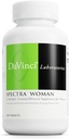 DaVinci Labs Spectra Woman - Dieter Suplemen untuk Mendukung Kebutuhan Kesehatan Tulang - dengan Vitamin, Mineral, Calcium, Beta Carotene, L- Cysteine, Grape Seed Extract, dan More - 240 Tablet
