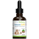 Pet Wellsbeing Immune Sure for Cats - Supports Normal Ammune Defesies, Gut Flora Saldo, Andrographis, Echinacea, Vitamin C, Zinc - Veteriniarian- Formulated Herbal Supplemen 2 flf oz (59 ml)
