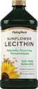 Piping Rock Sunflower Lecithin Liquid Supplement Suplemen 124; 16 oz Oil 124; Gracially- Occurring Phospholipids 124; Vegan, Soy Free, Non-GMO, Soy Free, Gluten Free