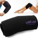 Coldcool Knee Ice Pack Lick for Injuries, Recusing Gel Cold Packs Reserve 360 ° Compression