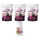 BariatricPal 90- Day Bariatric Vitamin Bundle (Multivitamin ONE 1 per hari! Capsule dengan 45mg Besi dan Kalsium Citrate Soft Chews 500mg dengan Propoles - Wild Grape)