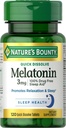 Nature 's Bounty Melonatin Tablet, 3 mg, 120 Count