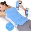 REVIX XXL Full Back Ice Pack Lick, Bisa dipakai kembali Gel Cold Compress untuk Upper and Lower Back, Long- Lasting Flexible Ice Pack for Muscle Fatigue, Soreness, and Post- Workout Recovery