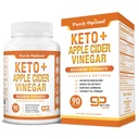 Purely Optimal Keto BHB & Apple Cider Vinegar Capsules - Exotious Ketones Suplemen dengan Ibu untuk Ketosis Dukungan, Gaya Hidup Sehat & Overall Wells - 90 Capsules