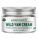 Wild Yam Cream for Hormone Balance, Australia Skincare Expert & Global Health Scholars - Menopause & Menstrual Dukungan Seperti Hot Flash, Night Sweats, Tak stabil Mood