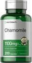 Horbäach Chamomile Flower Extract 124; 200 Pills 124; 11100mg Capsules 14; Non-GMO, Gluten Free Supplemen
