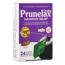 Prunelax Ciruelax Maximum Relief Laxative Tablet dengan Senna Natural for Occasional Constipation, Senna Extract, Vegan & Gluten- Free, Gentle Overnight Relief - 24ct