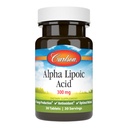 Carlson - Alpha Lipoic Acid, 300 mg, Produksi Energi, Universal Antioksidant, 30 tablet