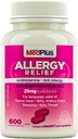 MedPlus Allergy Relief Medicine, 25 mg, 600 Tablet 124; Diphenhydramine Hcl 14; Antihistamin 124; Relief for Indoor Allergies, Pink