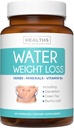 Relief Natural Diuretic Water Pills (2 Bulan Suply) dari Bloating, Swelling, Retention Water Retention, Water Weight Loss - Dandelion, Potasium, & Green Tea Herbal Suplemen - untuk Perempuan & Pria - 60 Capsules
