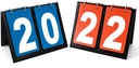 Tabel Portabel Top Scoreboard Flipper, Multi Sports Score Flip Scoreboard Score Keeper