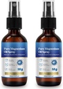 Generic 2 Fl Oz Magnesium Oil Spray - Murni & Organik - Konsentrasi Magnesium Tinggi - Non-GMO, Gluten- Free - Easy to Absorb - 2pc
