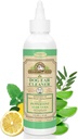 Solution Dog Ear Cleaner dengan Peppermint Aroma 124; yang alami ekstrak aids dalam Perawatan Anjing Ear Mites dengan memindahkan Wax, Buruh & Odor; Dog Ear Wash / Otic Cat Ear Craper 124; Puppy Ear Cleaner