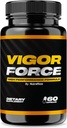 Pasukan NutraRize Vigor untuk Pria, Katup Pria Performance Tinggi, Semua Suplemen Dieter Natural Untuk Kesehatan dan Wellness, Pil Resmi 50 Review (60 Capsules)