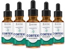 Laboratorium yang diresahkan (5 Pack) Cortexi Ear Drops Cortexi Heally Eardrum Oil Supportly Ears Premum Blend of Escular Oils 5 Botles