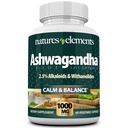 Akar Ashwagandha - 12: 1 Ekstraksi - 1000mg Per Serving - 2,5% Withanolides & Alkaloids - 60 Vevgie Caps - Stress & Energy Support - Non-GMO