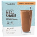 WonderFit By WonderSlim Protein Replacement Shake, Chocolate, Probiotic & Imune Dukung, Gluten Free (5ct)