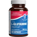 Formasi L- Glutamine Suplemen - Clinical L Glutamine Capsules 500mg untuk Dukungan Kesehatan dan Kebal - Amino Acid Glutathione Pecursor - Non-GMO & dibuat di Amerika Serikat - 100 Pelayan