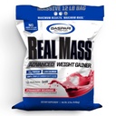 Massa Real Nukri Gaspi: Weight Gainer, Protein dan Complex Carb Blend, 50g Protein, 16g EAS, Gluten- Bebas 12 pon (Strawberry Milkshake)