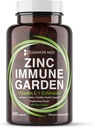 Chlated Zinc 50mg Immune Garden Vitamin C 800mg Zinc Suplemen Echinacea 600mg per Tablet - Imunity + Skin + Reproduktif Health Mineral - Zinc Charate Immune Booster untuk Anak & Dewasa