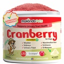 Cranberry for Dogs in Powder - Urinary Trakte Health, Dog UTI, Bladder Dups, Bladder Stones, Incontinuence Supplemen - Bacon Flavor (100 Scoops)