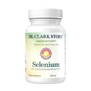 Dr. Clark Selenium Tambahan 200 Mcg - Dietary Kapsul dengan Estial Mineral - Meningkatkan Fungsi Thyroid, Dukungan Imune - 100 Kapsul
