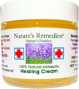 "100% Antiseptic Natural Healing Cream" Heals and Soothes Infored Skin, Bed Sores, Pressure Sores, Wounds, Painful Ulcers, Itching, Scrapes, Cuts, Cuts, Poison Ivy, Eczema, Psoriasis 2.